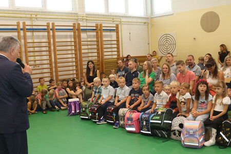 SPREJEM PRVOŠOLČKOV BEGUNJE 06 FOTO LJUBO VUKELIČ